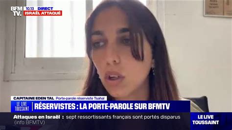 Isra L Les Frappes Vont Se Poursuivre Affirme Eden Tal Porte