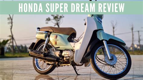 2016 Honda Super Dream Review English YouTube