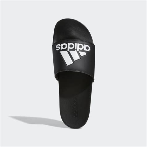 Adidas Adilette Comfort Slides Black Adidas Lk