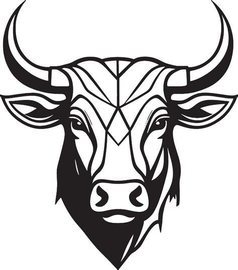 Bull vector logo 37761750 Vector Art at Vecteezy