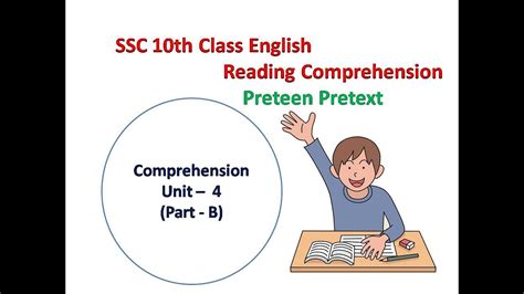 Th Class English Creative Writing Comprehension Unit Part B