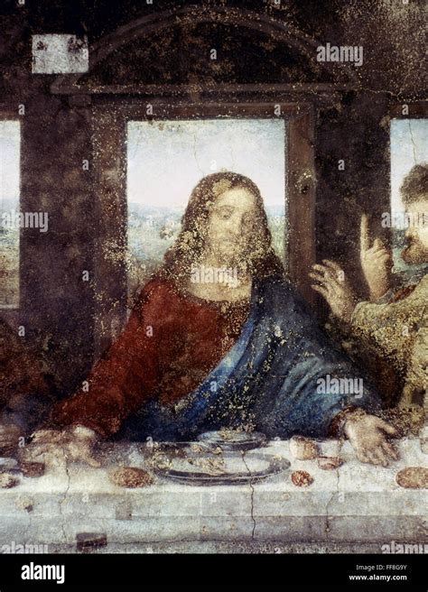 Leonardo Last Supper N The Last Supper Detail Tempera Leonardo