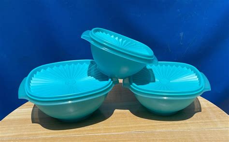 Tupperware Classic Servalier Bowls Set Of Small Medium Large Etsy