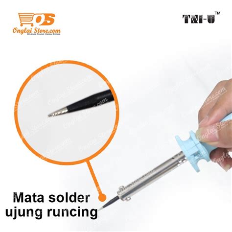 Jual Solder Tangan Solder Listrik Soldering Tni U Tu A W