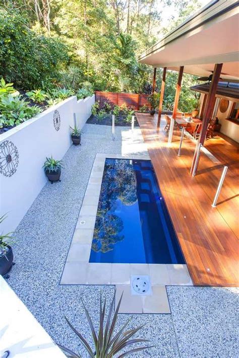 Small Backyard Plunge Pool - Enjoy A Refreshing Dip In Your Own Backyard