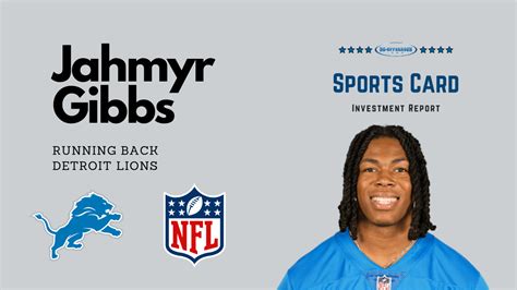 Jahmyr Gibbs Sports Card Strategy And Investment Reports