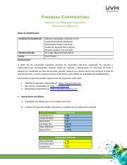 A2 EQ6Draft Docx FINANZAS CORPORATIVAS UNIDAD 2 LOS MERCADOS