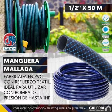 Manguera Riego Presi N Mallada X Metros En Venta En Moreno Bs As