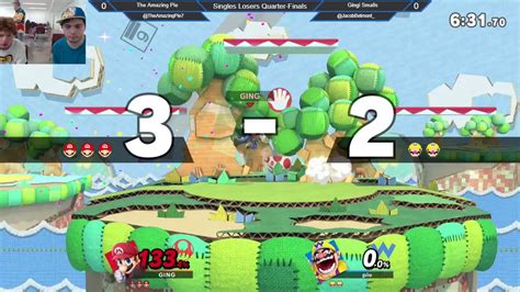 The Amazing Pie Vs Gingi Smalls Singles Losers Quarters King S