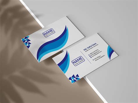 Business Card Design M 5 Saiful Islam Flickr