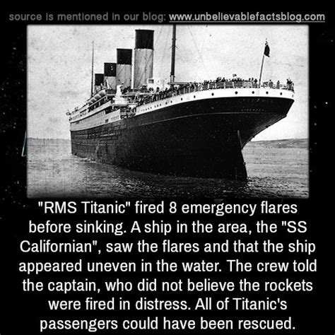 Pin on Titanic Facts by Unbelievable Facts