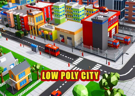 Low Poly City | GameDev Market