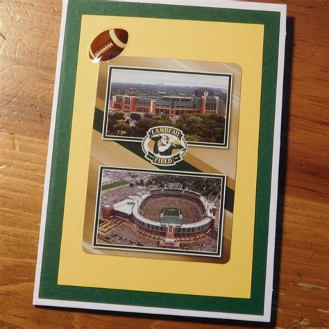 Green Bay Card Etsy