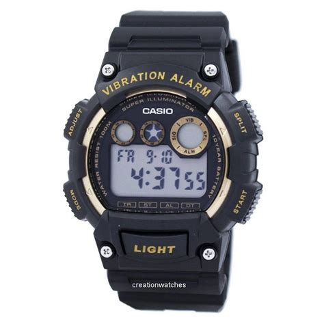 Casio Super Illuminator Vibration Alarm Digital W H A V W H A V