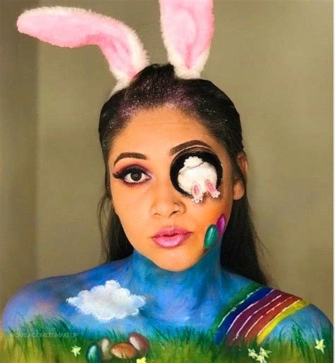 Pin By Ginger Fox Y On Oczy Easter Makeup Halloween Makeup Inspiration Fairy Makeup