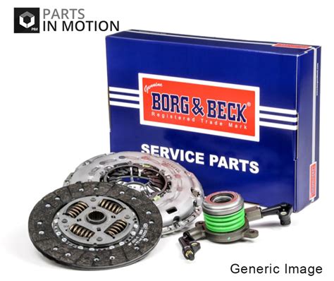 Clutch Kit Pc Cover Plate Csc Hkt Borg Beck Genuine Quality