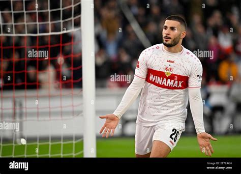 Deniz Undav Vfb Stuttgart Goal Celebration Mhparena Mhp Arena