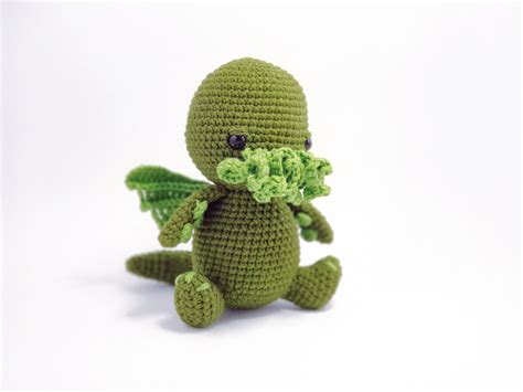 Crochet Patterns Amigurumi Cthulhu Halloween Pdf Instant Download Tu