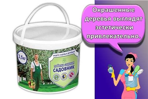 Краска для деревьев: топ-4 разновидности и как правильно применять для ...