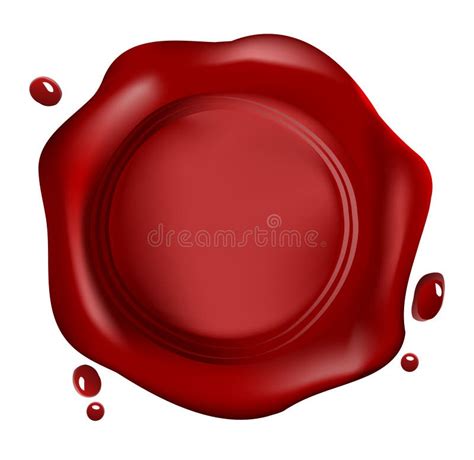 Wax Seal Stock Vector Illustration Of Poster Antique 7284815