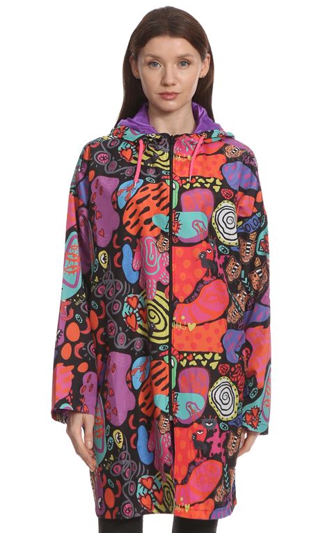 King Naked Unisex Renkli Yağmurluk KNGKN YOC yMUL MULTI Brandroom