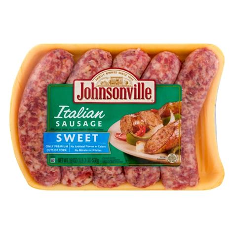 Save On Johnsonville Sweet Italian Sausage 5 Ct Order Online Delivery Giant