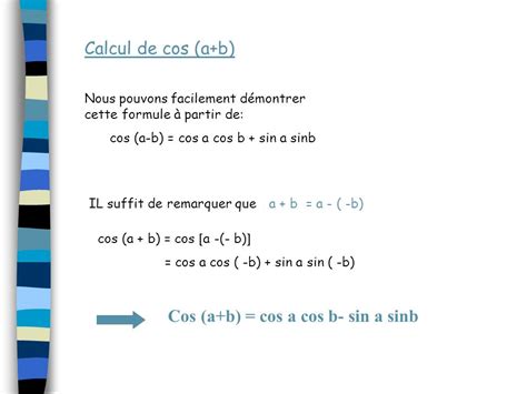 D Couvrir Imagen Formule D Addition Cos Et Sin Fr Thptnganamst Edu Vn