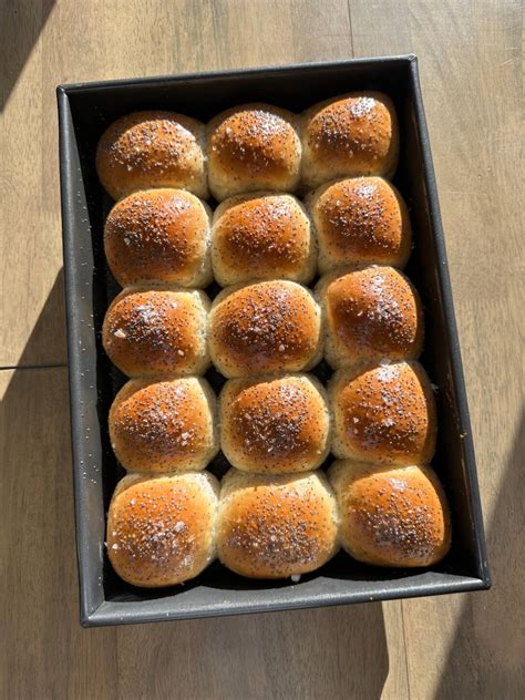 Soft and Fluffy Poppy Seed Rolls | Hailee Catalano Recipes | Cafe Hailee