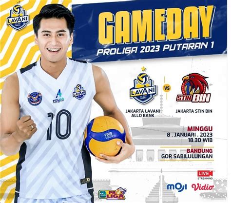 Link Live Streaming Proliga Moji Tv Dan Jadwal Siaran Langsung