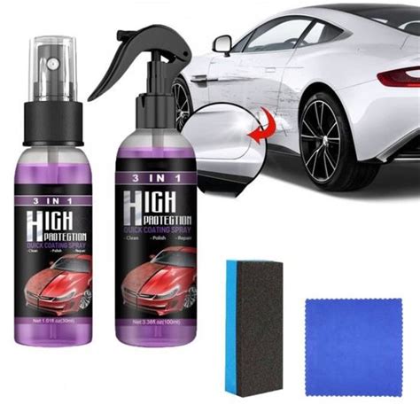 Spray De Rev Tement De Voiture Rapide Haute Protection En