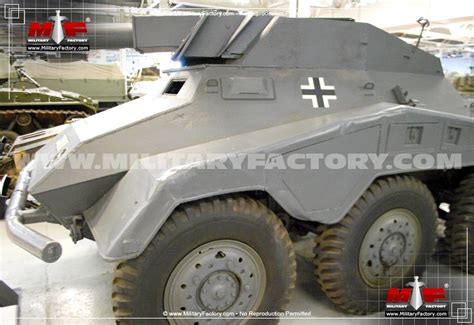 Sdkfz 234 Puma 8 Wheeled Armed Reconnaissance Combat Vehicle