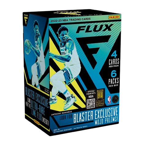 2022 23 Panini Flux NBA Blaster Box Exclusive Content Opti Chrome