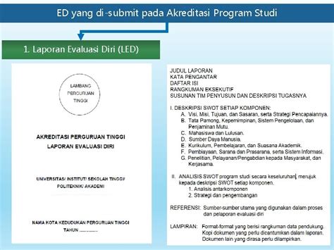 Bimbingan Teknis Penyusunan Evaluasi Diri Akreditasi Program Studi