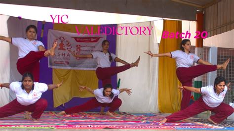 Valedictory Program YIC 20th Batch Group Performance Asha Yoga