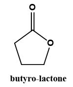 What product would you expect from the reaction of a cyclic ester such as butyro-lactone with ...