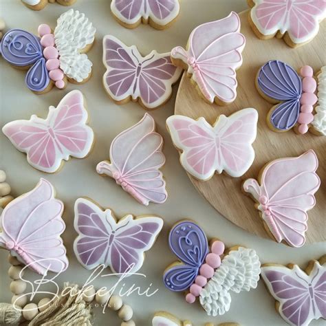 Butterfly Cookies Dozen Garden Party Baby Shower Bridal Shower