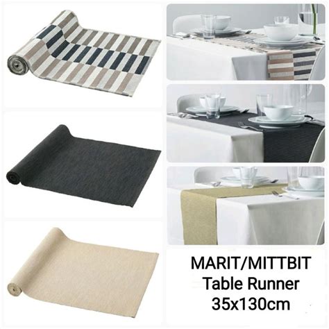 IKEA MARIT MITTBIT Table Runner 35x130cm Shopee Malaysia