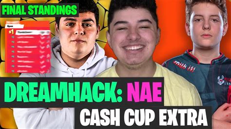 Cash Cup Extra Nae Final Highlights Fortnite Dreamhack Final