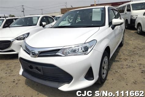 2018 Toyota Corolla Axio White For Sale Stock No 111662 Japanese