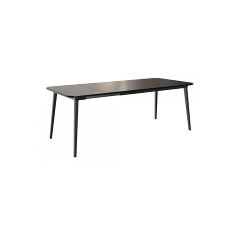 Qeeboo - X Table Extendible - Black - Qeeboo Table by Nika Zupanc ...