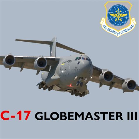 boeing c-17 globemaster iii 3d model