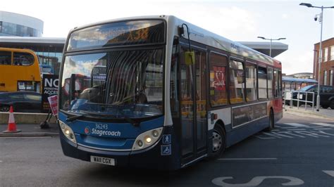 Stagecoach South West Wa Cgx Is Seen Departi Flickr