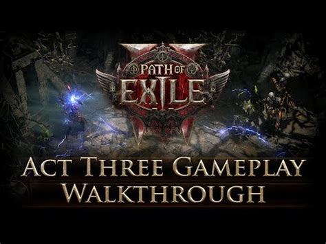 Path Of Exile 2 Gameplay Walkthrough Act 3 Video PC Games Database