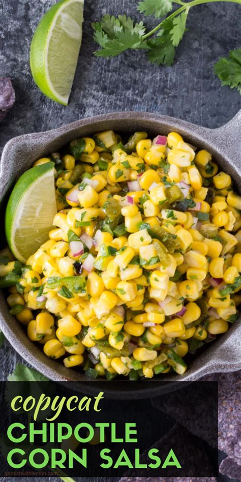 Chipotle Corn Salsa Recipe Copycat Artofit