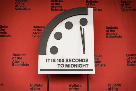 Doomsday Clock Stalls At 100 Seconds To Midnight As World Stuck In A