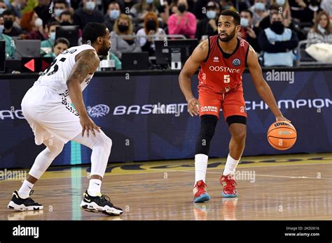 Phil Booth In Action During The Game U BT Cluj Napoca V Filou Oostende