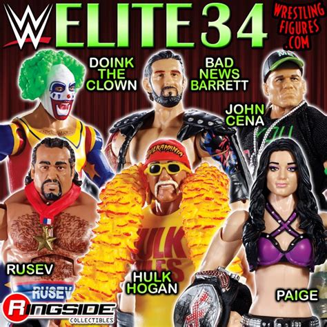 Mattel Wwe Elite 34 And Elite 33 Are Back In Stock At Rsc Wrestlingfigs