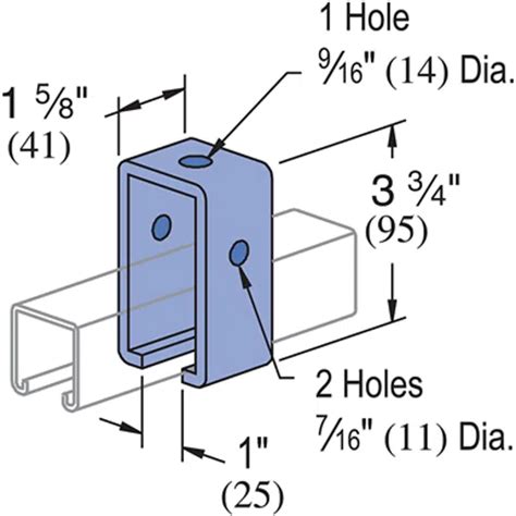 Bim Objects Free Download Unistrut P1834 Eg Channel Trolley Track