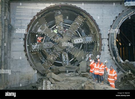 M Earth Pressure Balance Boring Machine Bertha Breakthrough At