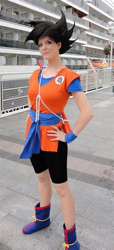 Female Goku Cosplay Outfits Goku Cosplay Cosplay Dress